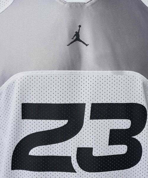 JORDAN BRAND(ジョーダンブランド)の「ジョーダン フライト メンズ ジャージー トップ / Jordan Flight Men's Jersey Top IF1913-100 White(Tシャツ/カットソー・メンズ・ホワイト・XL/M/L/2XL/S)」の5枚目の写真