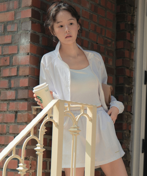 WEDNESDAYOASISFORWOMEN(ウェンズデー オアシス フォー ウーマン)の「ナイロンウィンドショーツ_IVORY(WB6PT23)(その他パンツ・レディース・アイボリー・FREE)」の2枚目の写真