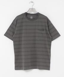 ANOTHER OFFICE（アナザー オフィス）の「ANOTHER OFFICE　O.MULTI STRIPE POCKET T-SHIRTS（Tシャツ/カットソー）」
