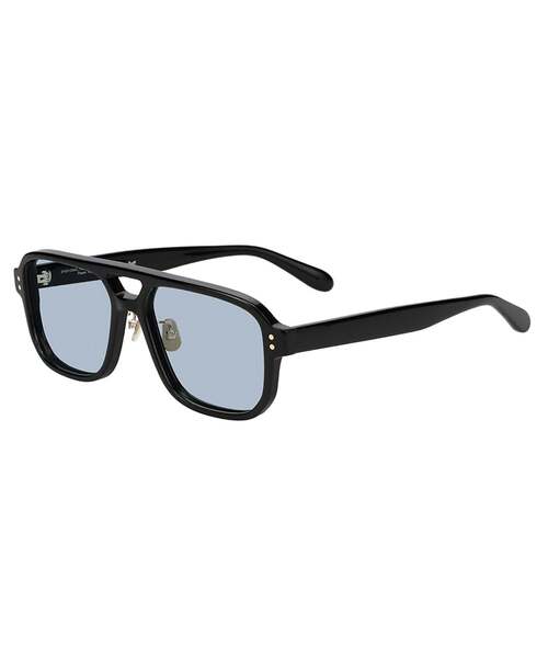 ADAM ET ROPE'（アダムエロペ）の「Zoff｜ADAM ET ROPE' アダムエロペ ウェリントン型 サングラス｜SUNCUTGlasses/UV100%CUT カラーレンズ 太縁フレーム ツーブリッジ ダブルブリッジ おしゃれ 紫外線対策 UVカット メンズ レディース ユニセックス（サングラス・レディース・ブラウン系その他2/グレー/ブラック・FREE）」の16枚目の写真