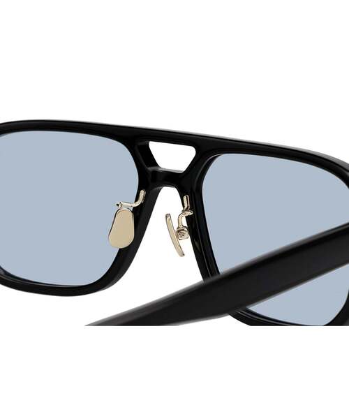 ADAM ET ROPE'（アダムエロペ）の「Zoff｜ADAM ET ROPE' アダムエロペ ウェリントン型 サングラス｜SUNCUTGlasses/UV100%CUT カラーレンズ 太縁フレーム ツーブリッジ ダブルブリッジ おしゃれ 紫外線対策 UVカット メンズ レディース ユニセックス（サングラス・レディース・ブラウン系その他2/グレー/ブラック・FREE）」の18枚目の写真