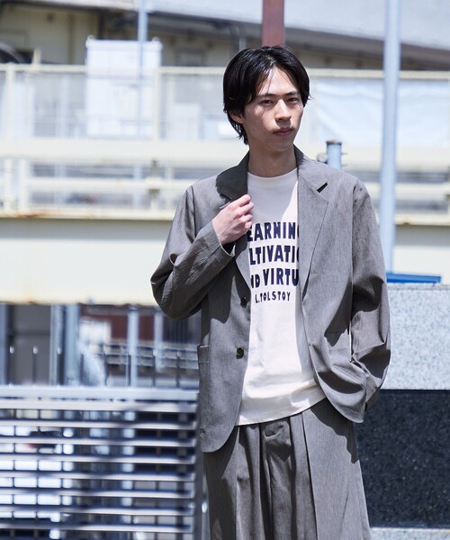 SHIPS(シップス)の「SHIPS:〈セットアップ対応/ 撥水〉Comfy Line DRYAIR ジャケット(テーラードジャケット・メンズ・ネイビー/グレー/ブラック・X-LARGE/LARGE/MEDIUM/SMALL)」の5枚目の写真