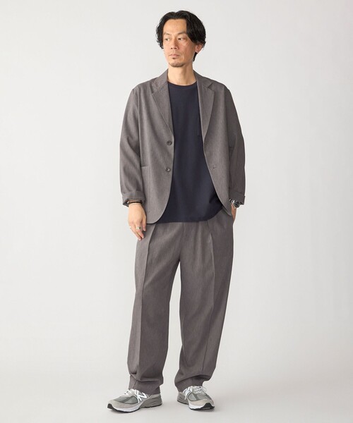 SHIPS(シップス)の「SHIPS:〈セットアップ対応/ 撥水〉Comfy Line DRYAIR ジャケット(テーラードジャケット・メンズ・ネイビー/グレー/ブラック・X-LARGE/LARGE/MEDIUM/SMALL)」の10枚目の写真