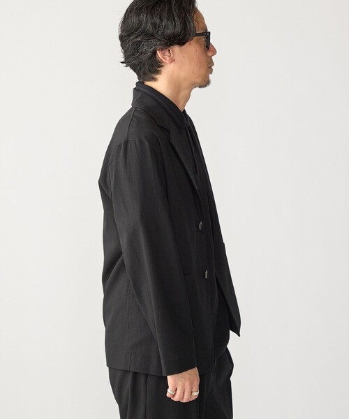 SHIPS(シップス)の「SHIPS:〈セットアップ対応/ 撥水〉Comfy Line DRYAIR ジャケット(テーラードジャケット・メンズ・ネイビー/グレー/ブラック・X-LARGE/LARGE/MEDIUM/SMALL)」の17枚目の写真