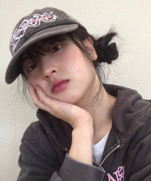 Cavish(カビシ)の「WASHED DENIM EMB BALL CAP BLACK(CV2FSUAB22A)(キャップ・レディース・ブラック・FREE)」の7枚目の写真