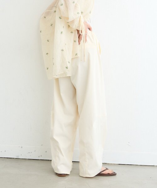 CIAOPANIC TYPY(チャオパニックティピー)の「【3サイズ展開/接触冷感】ピコレースツイルバレルパンツ(その他パンツ・レディース・ピンク/チャコールグレー/カーキ/アイボリー・LARGE/MEDIUM/SMALL)」の19枚目の写真