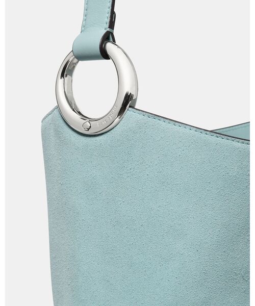 kate spade new york(ケイトスペード ニューヨーク)の「ヘイロー スエード バケット バッグ(ショルダーバッグ・レディース・ブルー・ONESIZE)」の7枚目の写真