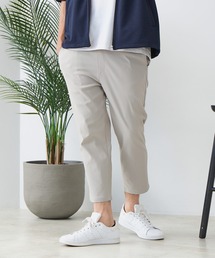 Blue Standard （ブルースタンダード）の「【BLUE STANDARD/ブルースタンダード】【遮熱・UVカット・接触冷感の高機能パンツ】快適スーパーストレッチ7分丈パンツ 軽量 イージーケア 毛玉レス クロップドパンツ（その他パンツ）」