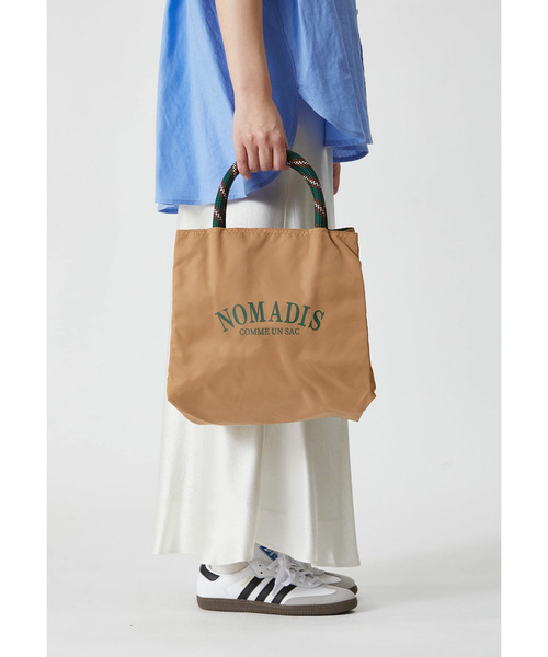 NOMADIS（ノマディス）の「【WEB限定】＜NOMADIS (ノマディス)＞“SAC2 WIDE”トートバッグ（ショルダーバッグ・レディース・ベージュ・FREE）」の4枚目の写真