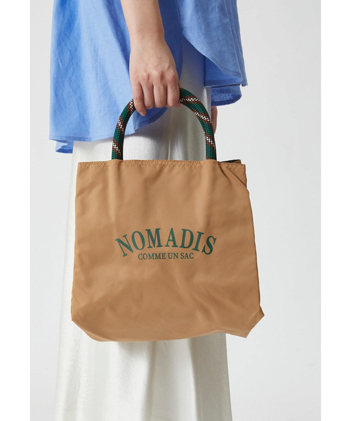 NOMADIS（ノマディス）の「【WEB限定】＜NOMADIS (ノマディス)＞“SAC2 WIDE”トートバッグ（ショルダーバッグ・レディース・ベージュ・FREE）」の5枚目の写真