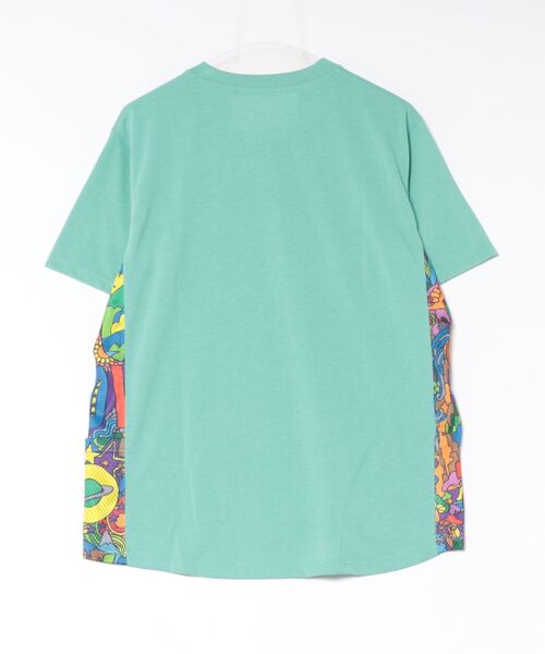 go slow caravan(ゴースローキャラバン)の「Drymix サイケ切替アクティビ TEE(Tシャツ/カットソー・メンズ・イエロー/ミント/ブラック系その他2・LARGE/X-LARGE/MEDIUM)」の21枚目の写真