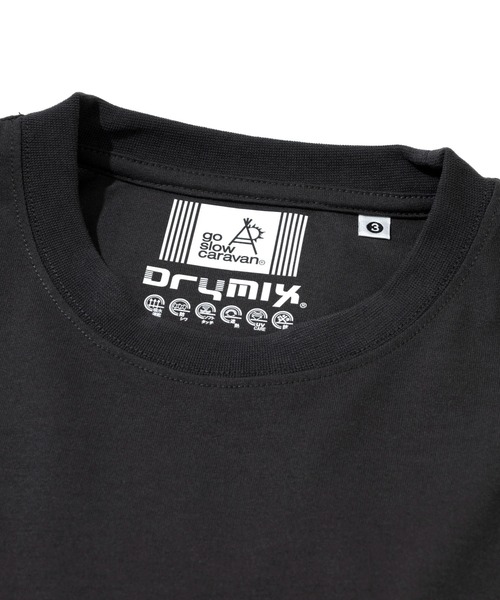 go slow caravan(ゴースローキャラバン)の「Drymix サイケ切替アクティビ TEE(Tシャツ/カットソー・メンズ・イエロー/ミント/ブラック系その他2・LARGE/X-LARGE/MEDIUM)」の4枚目の写真