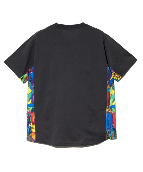 go slow caravan(ゴースローキャラバン)の「Drymix サイケ切替アクティビ TEE(Tシャツ/カットソー・メンズ・イエロー/ミント/ブラック系その他2・LARGE/X-LARGE/MEDIUM)」の10枚目の写真