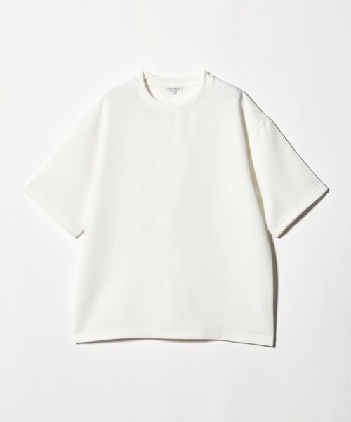 A DAY IN THE LIFE UNITED ARROWS(アデイインザライフユナイテッドアローズ)の「ウールライク ダブルクロス ワイドカットソー<A DAY IN THE LIFE>(Tシャツ/カットソー・メンズ・ブラック/ホワイト/ベージュ・M/L)」の2枚目の写真