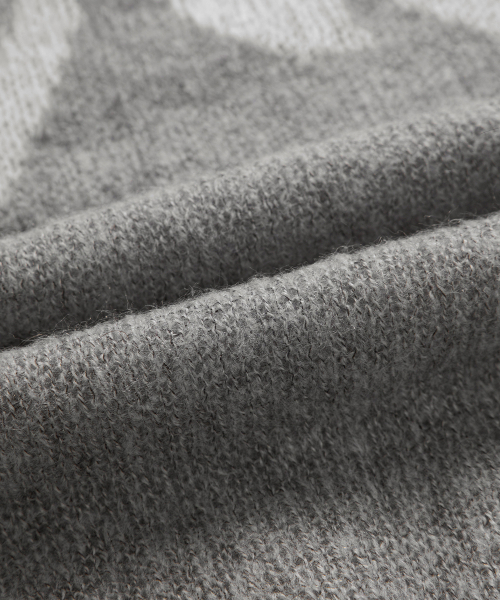 ASON(アズオン)の「MAZE KNIT / GRAY(ニット/セーター・レディース・その他・FREE)」の6枚目の写真