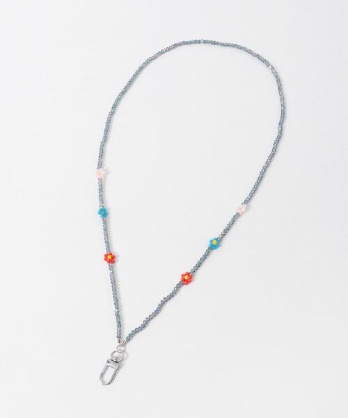 URBAN RESEARCH Sonny Label(アーバンリサーチサニーレーベル)の「フラワービーズサングラスホルダー(サングラス・レディース・ライトブルー・ONE)」の6枚目の写真