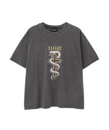 DANKE SCHON | 【WEB&DEPOT限定】DankeSchon/ダンケシェーン/SST SNAKE CROSS(Tシャツ/カットソー)