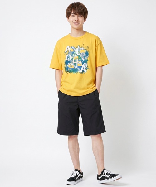 MINIONS(ミニオンズ)の「親子お揃い ミニオン マジックTシャツ 1758A(Tシャツ/カットソー・レディース・ホワイト/イエロー・ユニセックスL/ユニセックスM/ユニセックスS)」の14枚目の写真