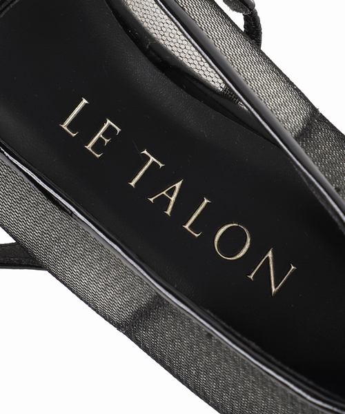 LE TALON(ルタロン)の「3.5cmシアーメリージェーンパンプス(パンプス・レディース・ブラウン系その他/ブラック×ブラック/スミクロ・22cm/22.5cm/23cm/23.5cm/24cm/24.5cm/25cm)」の10枚目の写真