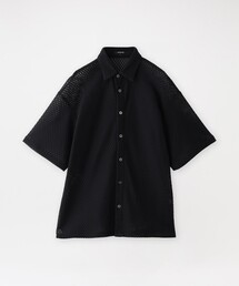 ラティスレースショートスリーブシャツ