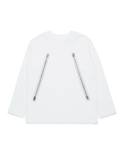 MM6 Maison Margiela Kids & Junior — длинная рукавная футболка кат‑софт