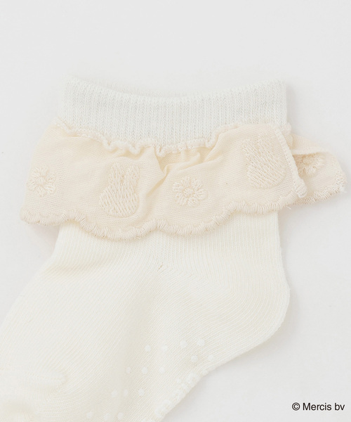 petit main(プティマイン)の「【miffy】BABY3Pソックス(ベビーシューズ/ベビーソックス・キッズ・ピンク・11-13cm/9-11cm)」の2枚目の写真