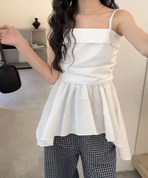 ペプラムチュニックキャミ