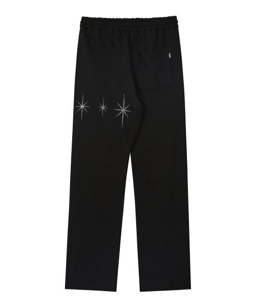 LUVISTRUE（ラヴイズトゥルー）の「MZ STAR GLITTER PANTS(BLACK)（スウェットパンツ・レディース・その他・FREE）」の3枚目の写真