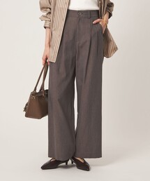 FAbRICA 2タック ワイド パンツ