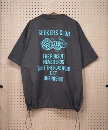 UN-FILLED（アンフィルド）の「mt10607- SEEKERS CLUB DRAW CORD TEE  Tシャツ(SDUF-111)（Tシャツ/カットソー）」