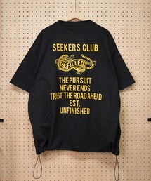 UN-FILLED（アンフィルド）の「mt10607- SEEKERS CLUB DRAW CORD TEE  Tシャツ(SDUF-111)（Tシャツ/カットソー）」