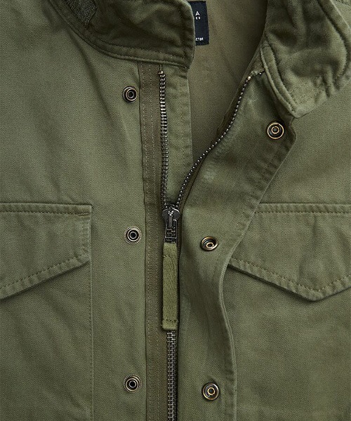 Alpha Industries(アルファインダストリーズ)の「Alpha Industries/アルファインダストリーズ/M-65 RELAXED FIT FIELD COAT/M-65リラックスフィット フィールドコート(ミリタリージャケット・メンズ・ブラック/オリーブ/カモフラージュ・S/M/L/XL)」の5枚目の写真