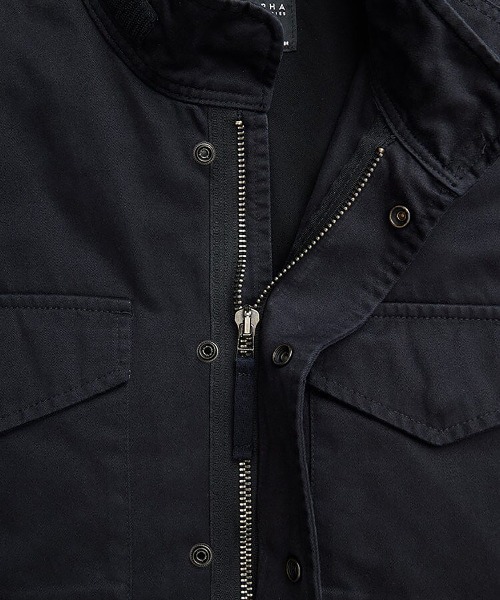 Alpha Industries(アルファインダストリーズ)の「Alpha Industries/アルファインダストリーズ/M-65 RELAXED FIT FIELD COAT/M-65リラックスフィット フィールドコート(ミリタリージャケット・メンズ・ブラック/オリーブ/カモフラージュ・S/M/L/XL)」の9枚目の写真