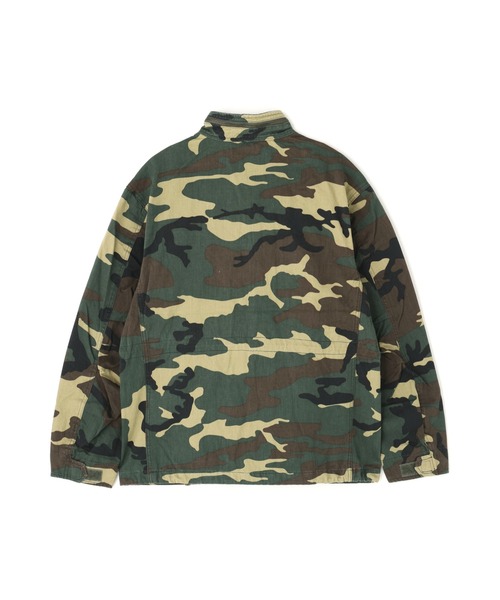 Alpha Industries(アルファインダストリーズ)の「Alpha Industries/アルファインダストリーズ/M-65 RELAXED FIT FIELD COAT/M-65リラックスフィット フィールドコート(ミリタリージャケット・メンズ・ブラック/オリーブ/カモフラージュ・S/M/L/XL)」の12枚目の写真