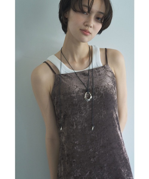 marjour(マージュール)の「CODE RING NECKLACE(ネックレス・レディース・シルバー/ゴールド・FREE)」の6枚目の写真