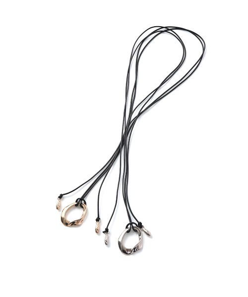 marjour(マージュール)の「CODE RING NECKLACE(ネックレス・レディース・シルバー/ゴールド・FREE)」の9枚目の写真