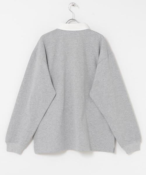PENNEYS(ぺニーズ)の「『別注』PENNEYS×DOORS THE FOX ラガーシャツ(Tシャツ/カットソー・メンズ・グレー/チャコールグレー・LARGE/MEDIUM)」の4枚目の写真