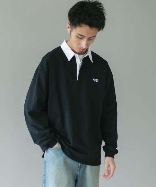 PENNEYS(ぺニーズ)の「『別注』PENNEYS×DOORS THE FOX ラガーシャツ(Tシャツ/カットソー・メンズ・グレー/チャコールグレー・LARGE/MEDIUM)」の10枚目の写真