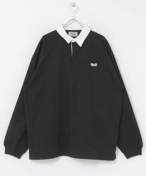 PENNEYS(ぺニーズ)の「『別注』PENNEYS×DOORS THE FOX ラガーシャツ(Tシャツ/カットソー・メンズ・グレー/チャコールグレー・LARGE/MEDIUM)」の19枚目の写真