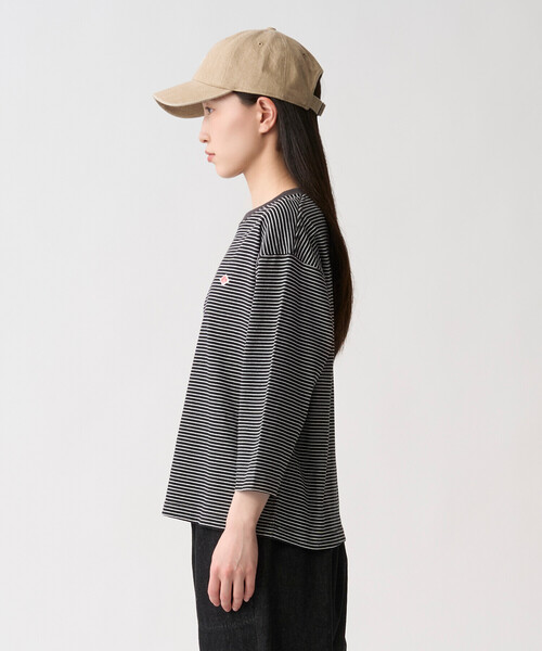 DANTON(ダントン)の「Women's 3/4 Sleeve T-Shirt Stripe(Tシャツ/カットソー・レディース・ブルー系その他/ブラック系その他/レッド系その他/ブラウン系その他/ホワイト系その他/ブルー系その他5/ブラウン系その他2/ブラック系その他2・S/XS)」の11枚目の写真