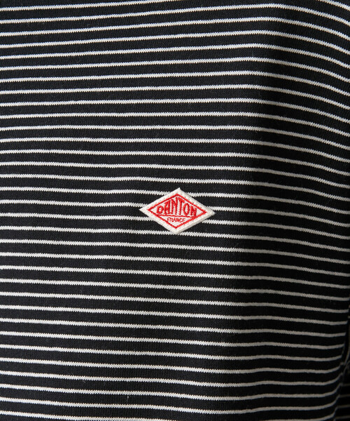DANTON(ダントン)の「Women's 3/4 Sleeve T-Shirt Stripe(Tシャツ/カットソー・レディース・ブルー系その他/ブラック系その他/レッド系その他/ブラウン系その他/ホワイト系その他/ブルー系その他5/ブラウン系その他2/ブラック系その他2・S/XS)」の13枚目の写真