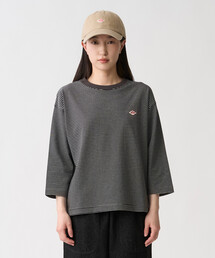 DANTON | Women's 3/4 Sleeve T-Shirt Stripe(Tシャツ/カットソー)