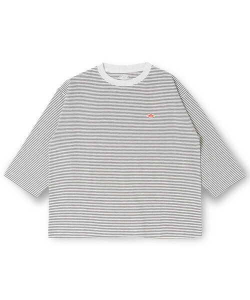 DANTON(ダントン)の「Women's 3/4 Sleeve T-Shirt Stripe(Tシャツ/カットソー・レディース・ブルー系その他/ブラック系その他/レッド系その他/ブラウン系その他/ホワイト系その他/ブルー系その他5/ブラウン系その他2/ブラック系その他2・S/XS)」の14枚目の写真