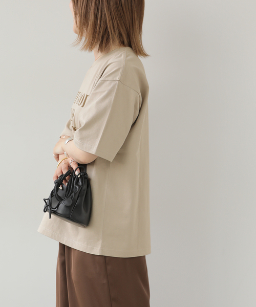 JOURNAL STANDARD relume(ジャーナルスタンダード レリューム)の「THE GOOD DAYS ロゴTEE(Tシャツ/カットソー・レディース・ホワイト/ベージュ/ボルドー・FREE)」の14枚目の写真
