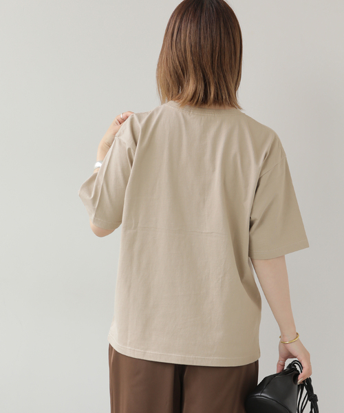 JOURNAL STANDARD relume(ジャーナルスタンダード レリューム)の「THE GOOD DAYS ロゴTEE(Tシャツ/カットソー・レディース・ホワイト/ベージュ/ボルドー・FREE)」の15枚目の写真