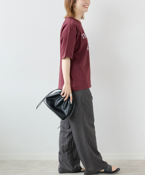 JOURNAL STANDARD relume(ジャーナルスタンダード レリューム)の「THE GOOD DAYS ロゴTEE(Tシャツ/カットソー・レディース・ホワイト/ベージュ/ボルドー・FREE)」の17枚目の写真