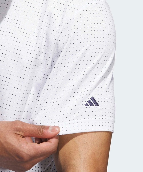 adidas(アディダス)の「GO-TO PRT POLO【adidas Golf/アディダスゴルフ】(ポロシャツ・メンズ・ホワイト・XX-LARGE/3XL/LARGE/MEDIUM/SMALL/X-LARGE)」の3枚目の写真