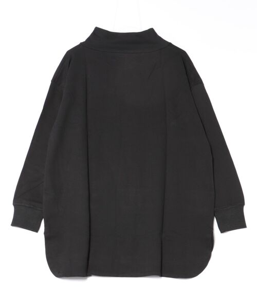 RCD(アールシーディー)の「ハイネックアイレットプルオーバー(Tシャツ/カットソー・レディース・杢グレー/ブラック・M-L)」の11枚目の写真