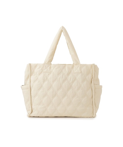 ROPE' PICNIC(ロペピクニック)の「【WEB限定】キルティングデザイントートバッグ/A4対応・軽量・撥水(トートバッグ・レディース・ブラック/ブラウン/キナリ・FREE)」の18枚目の写真