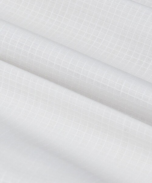 UNITED TOKYO(ユナイテッドトウキョウ)の「【新作】WOOL NYLON RIPSTOP ロングスリーブシャツ |撥水/軽量/通気性/防汚/防臭/耐久/シワ防止(シャツ/ブラウス・メンズ・ライトグレー/ブラック/カーキ・2/1)」の12枚目の写真